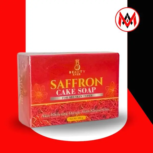 beauty ever saffron soap