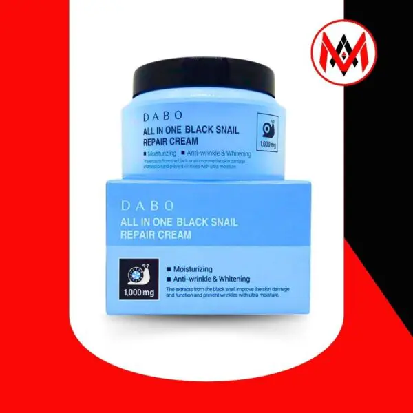 dabo all in black snail repair cream