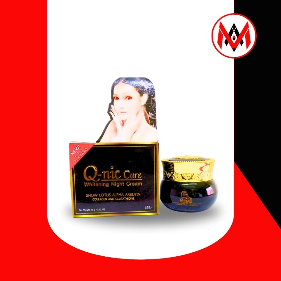 qnic care whitening night cream